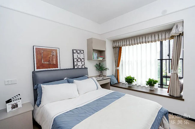 143㎡四居,愛(ài)馬仕橙與現(xiàn)代簡(jiǎn)約的碰撞,高雅大氣又舒適